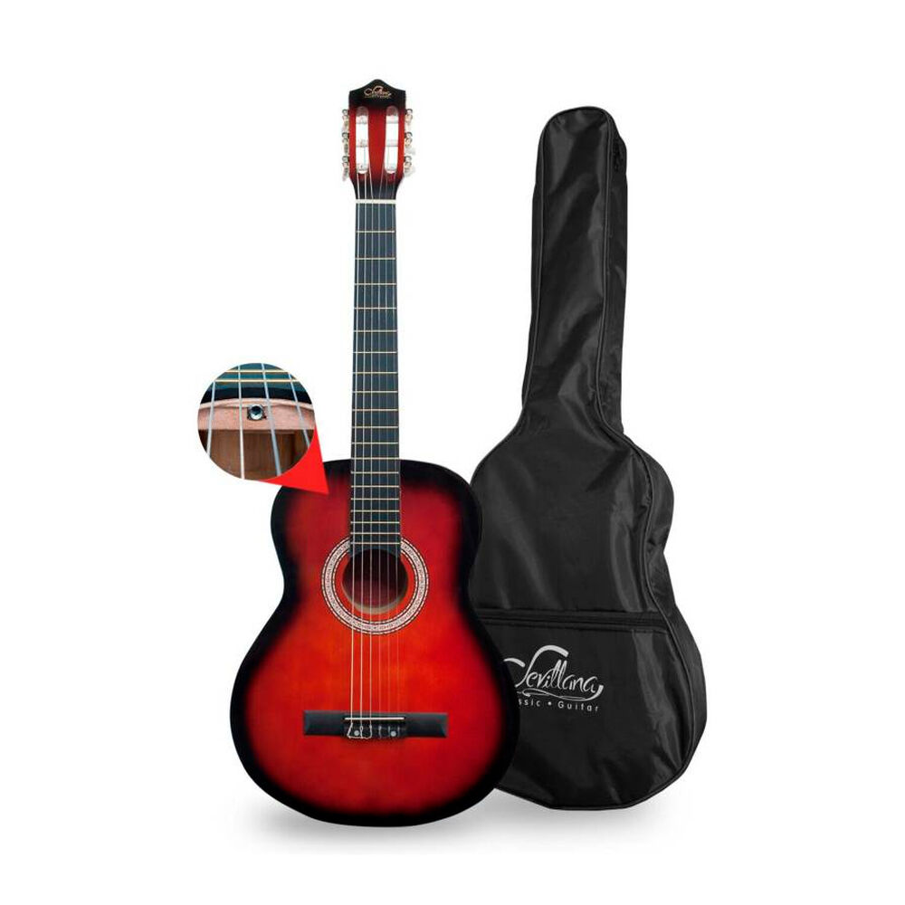 Guitarra Acústica Sevillana 39'' Con Funda Sunberts Mlab image number 1.0