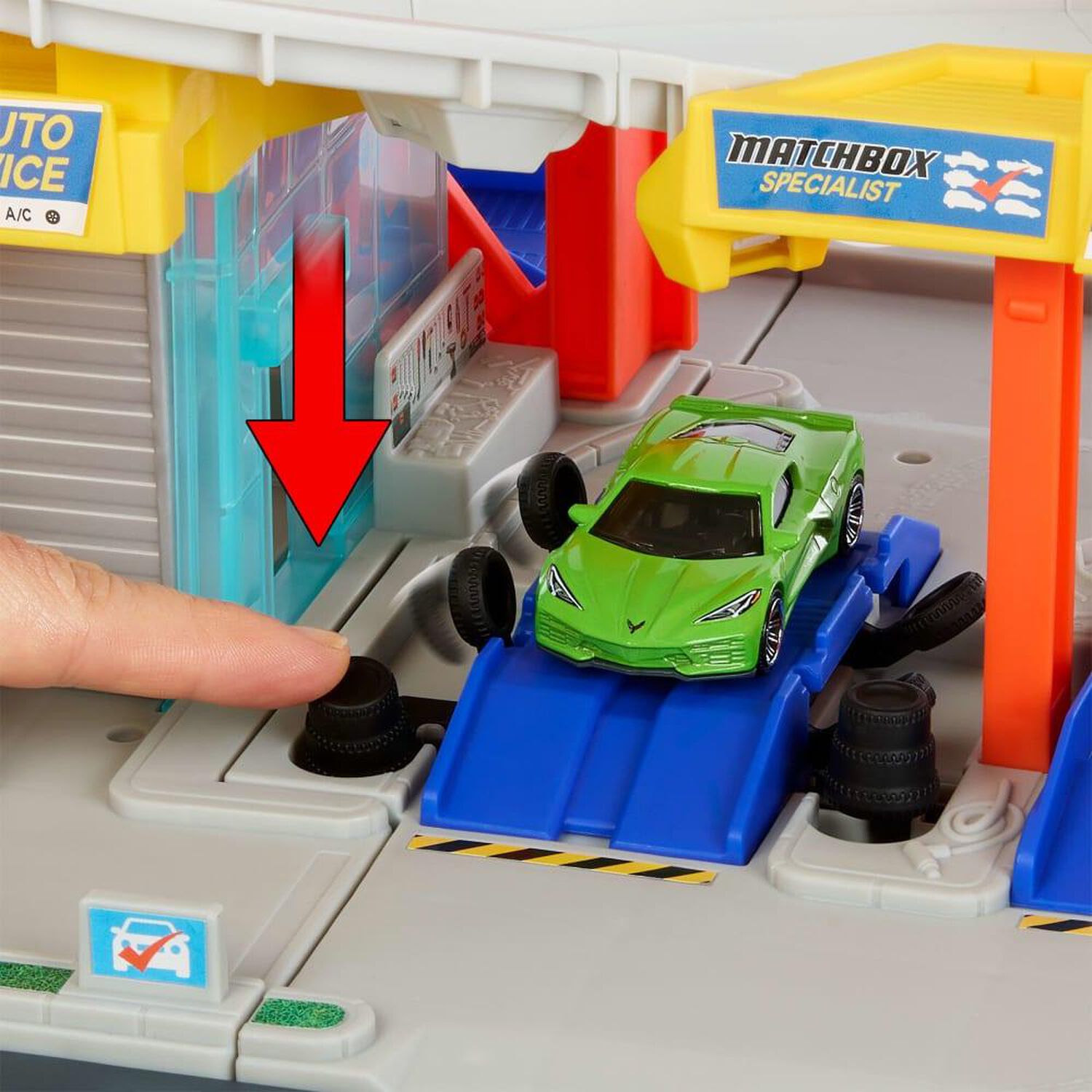 Set De Juego Matchbox Super Auto Service image number 7.0