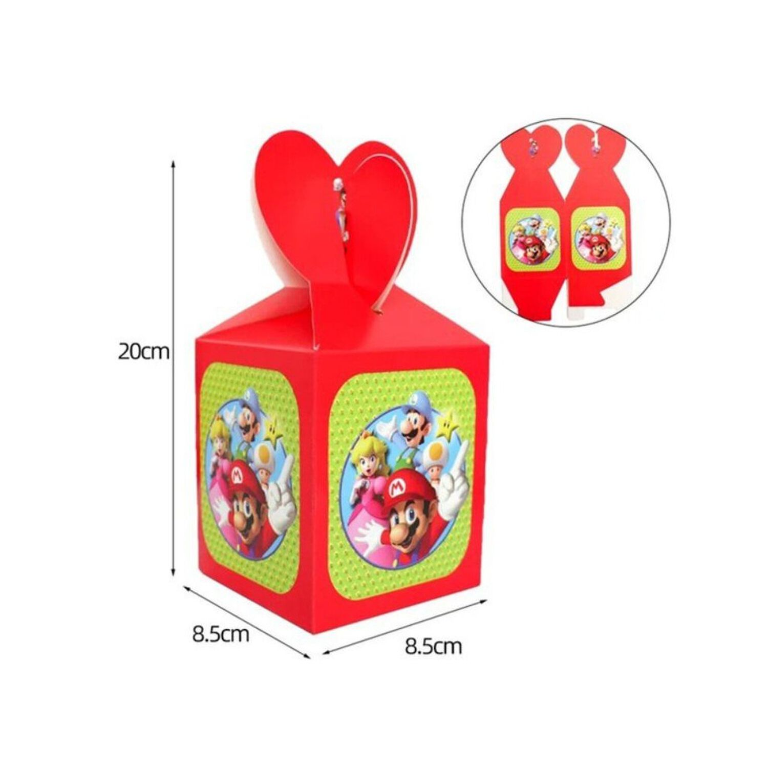 Pack 6 Cajas Para Dulces Super Mario Bross image number 0.0