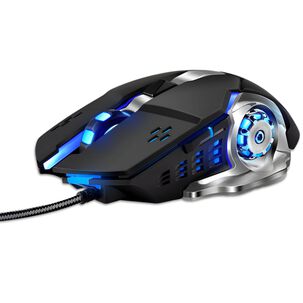 Mouse Gamer Reptilex 5 Botones Retroiluminado Rx0005 3200dpi