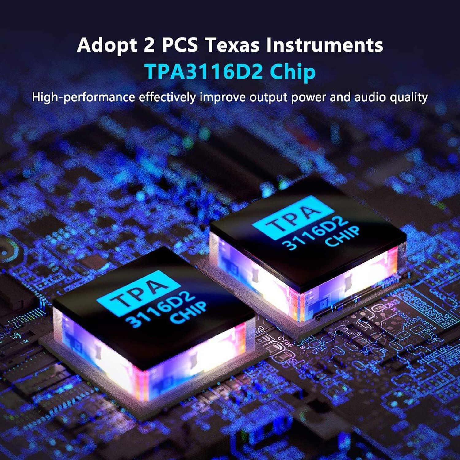 Amplificador Est&eacute;reo Bluetooth Fosi Audio Bt30d image number 3.0