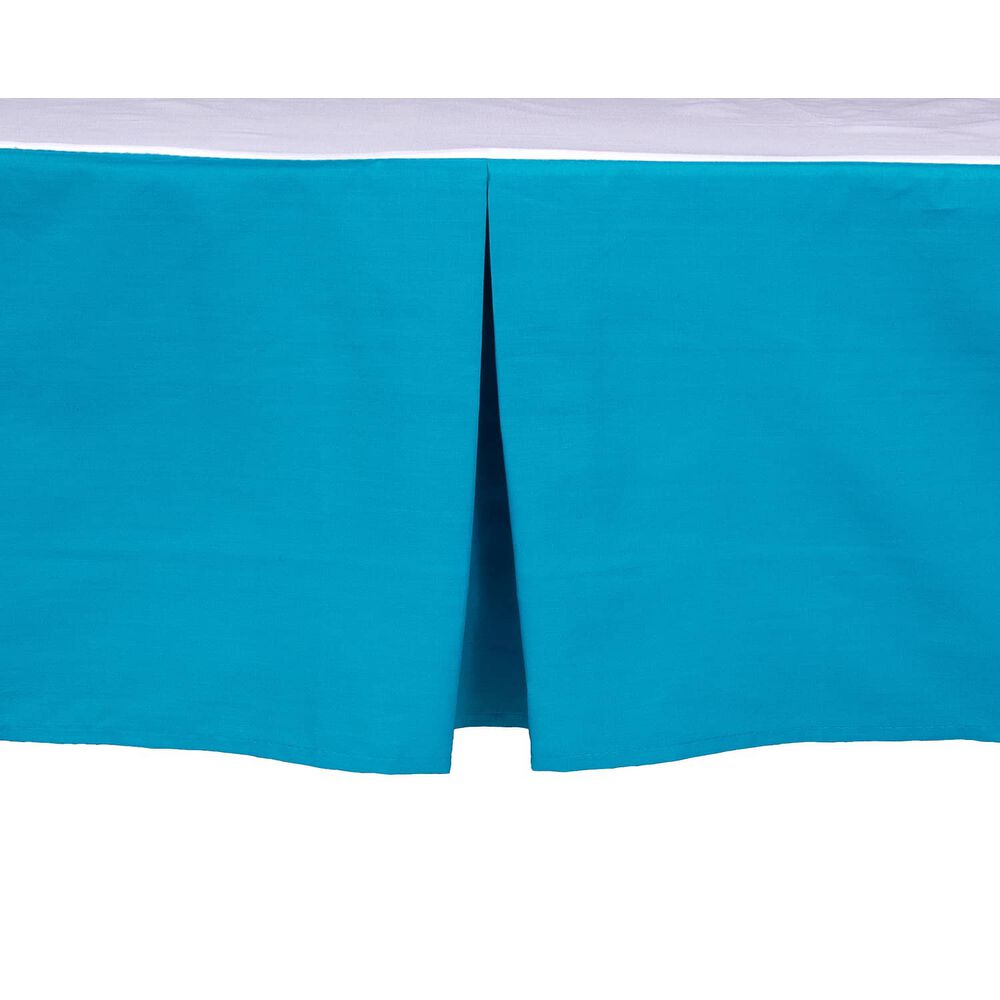 Faldon Unicolor 2 Plazas Color Calipso 144 Hilos Arthome image number 1.0