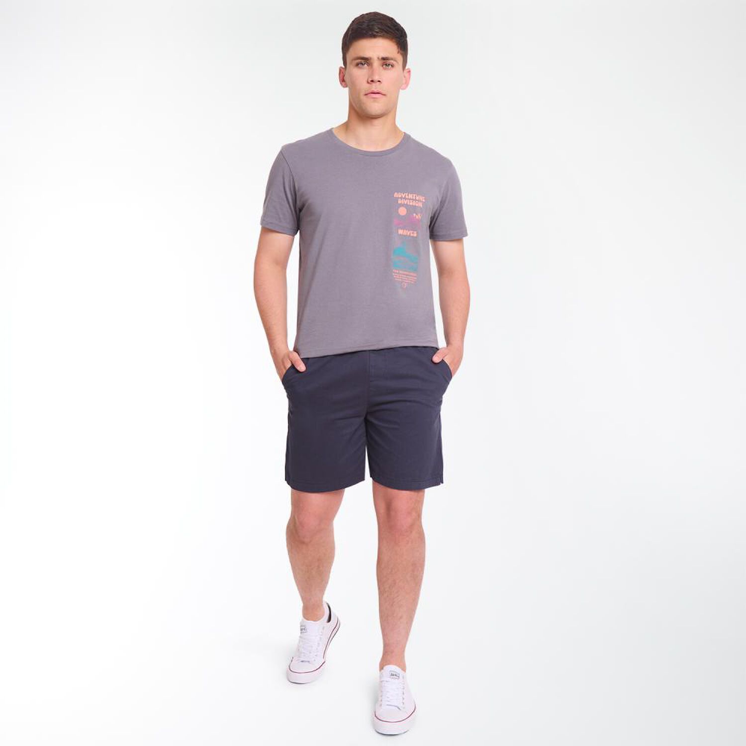 Bermuda Liso Tiro Medio Regular Hombre Ocean Pacific image number 1.0