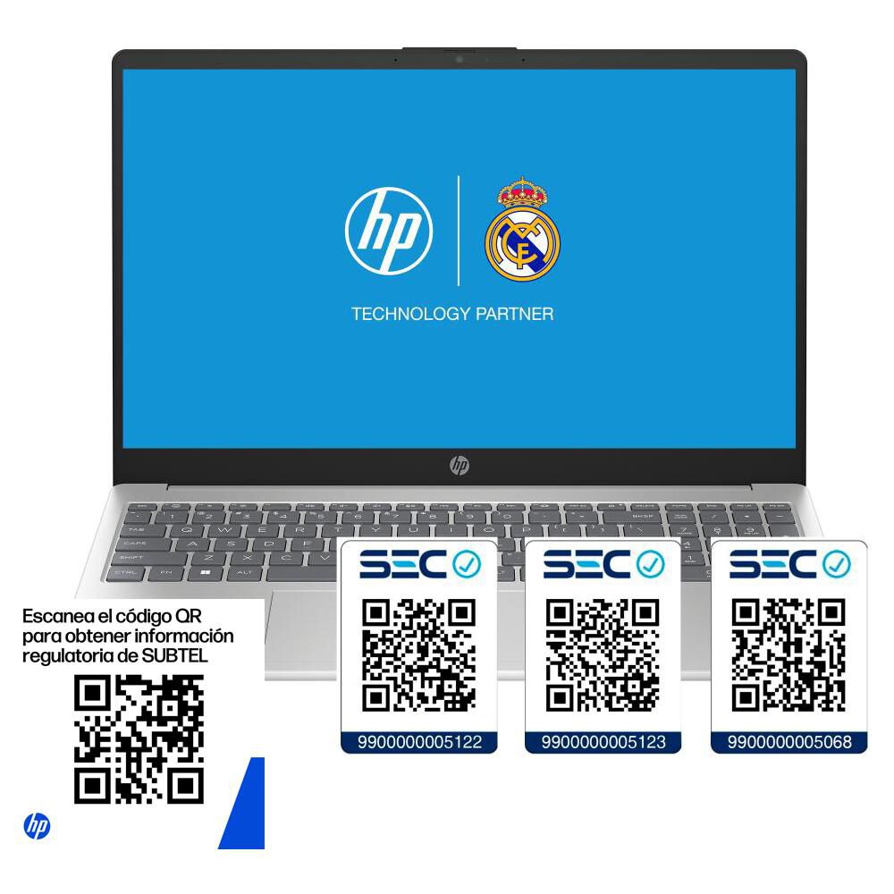 Notebook 15.6" HP 15-FD0036LA / Intel Core I3 / 8 GB RAM / 512 GB SSD image number 13.0