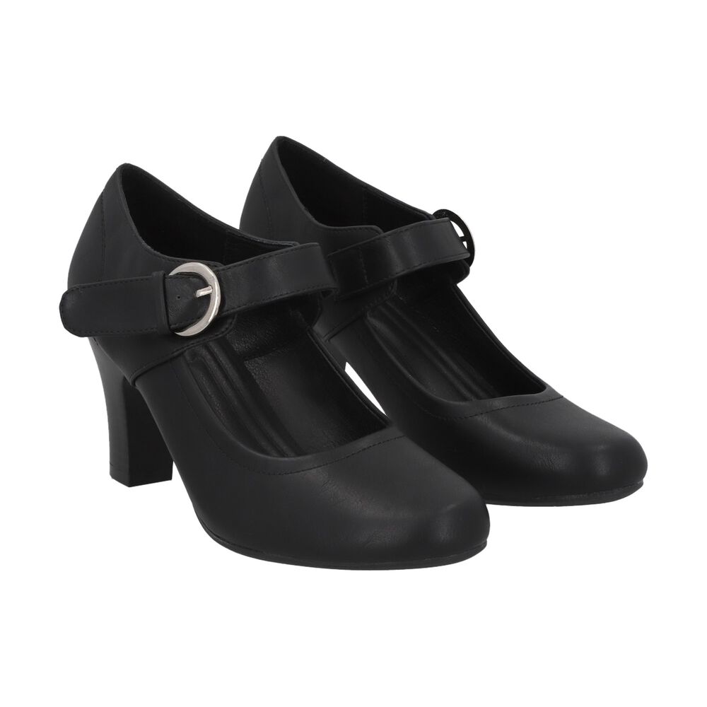 Zapato De Cueca 086 Mujer Negro Police image number 4.0