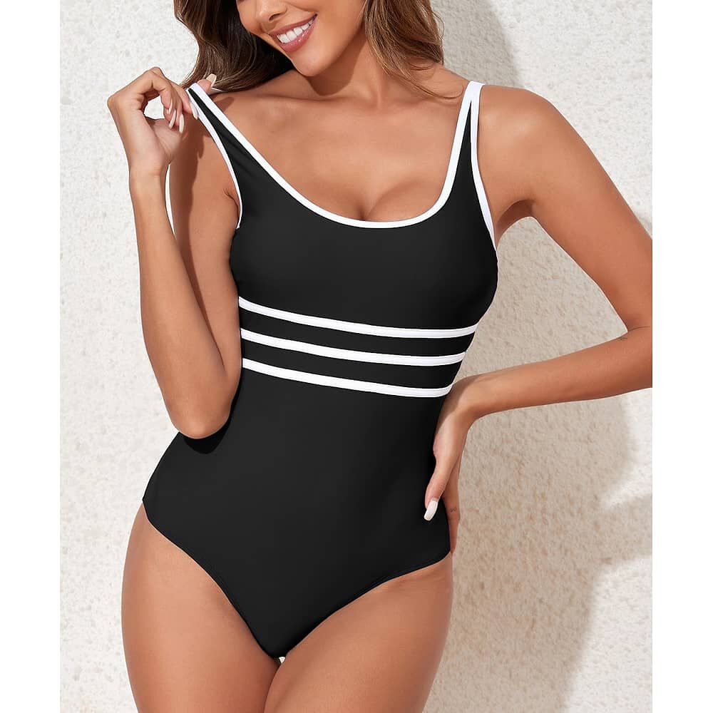 Traje De Ba&ntilde;o Block Mujer Gloriahoon image number 2.0