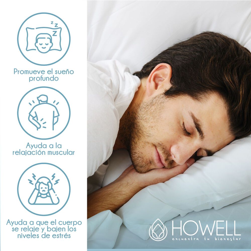 Manta De Gravedad Pesada Howell Queen 15kg Trastornos Sue&ntilde;o image number 2.0