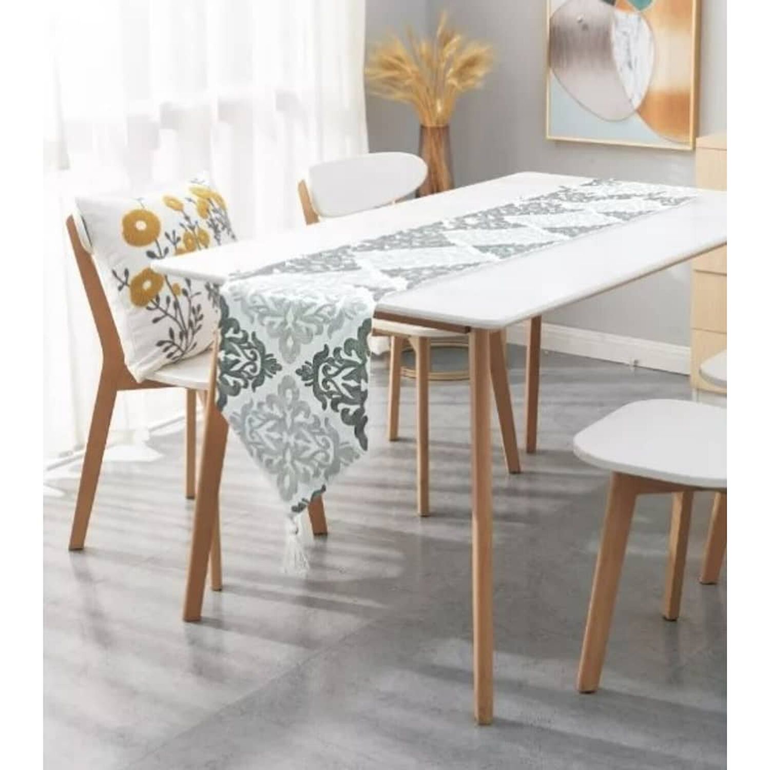 Camino De Mesa Dise&ntilde;o Bordado Camino De Mesa Decoraci&oacute;n image number 3.0