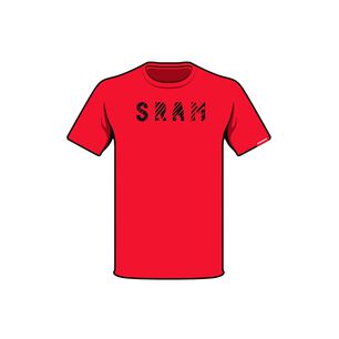 SRAM POLERA SRAM MANGA CORTA SLASH ROJO