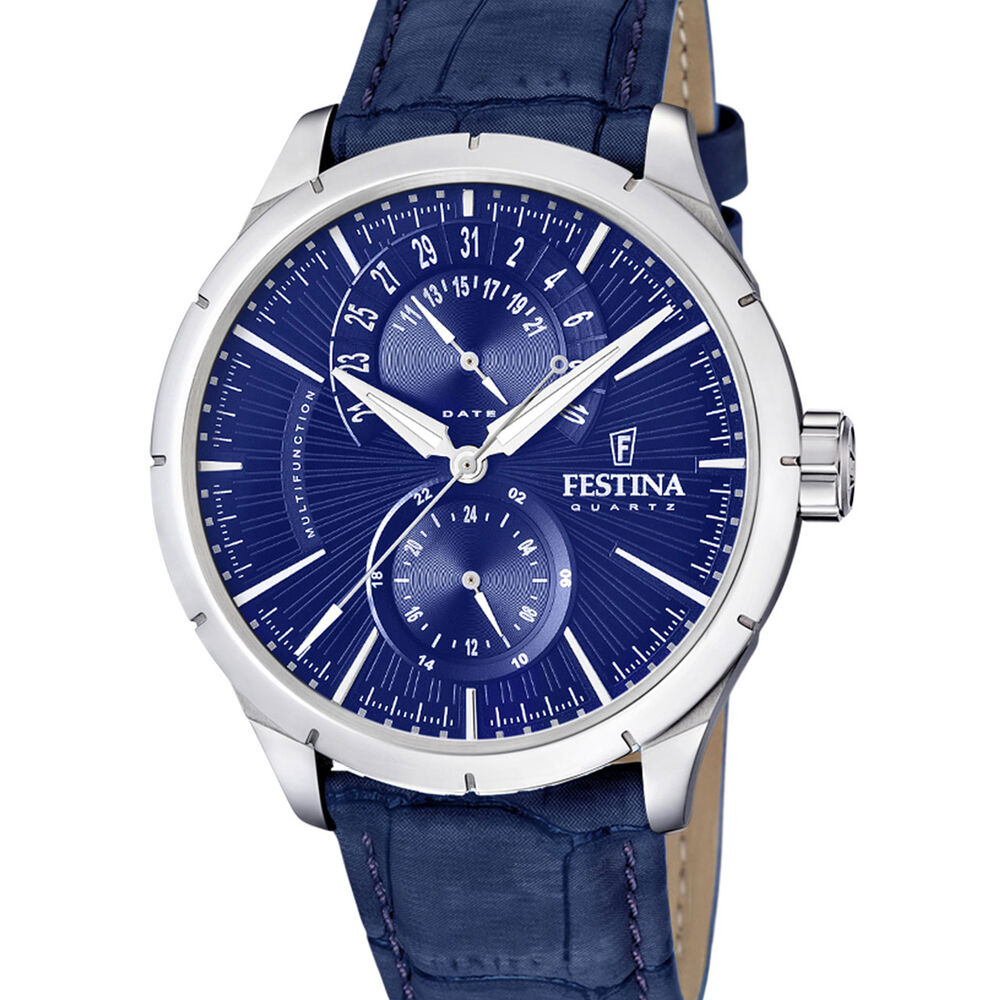 Reloj F16573/7 Festina Azul Hombre Retro image number 0.0