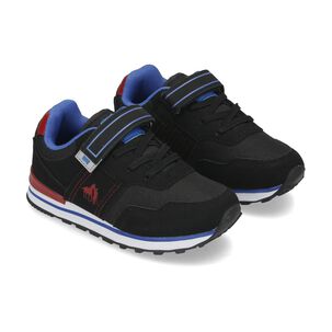 Zapatilla Infantil Niño The King's Polo Club Black