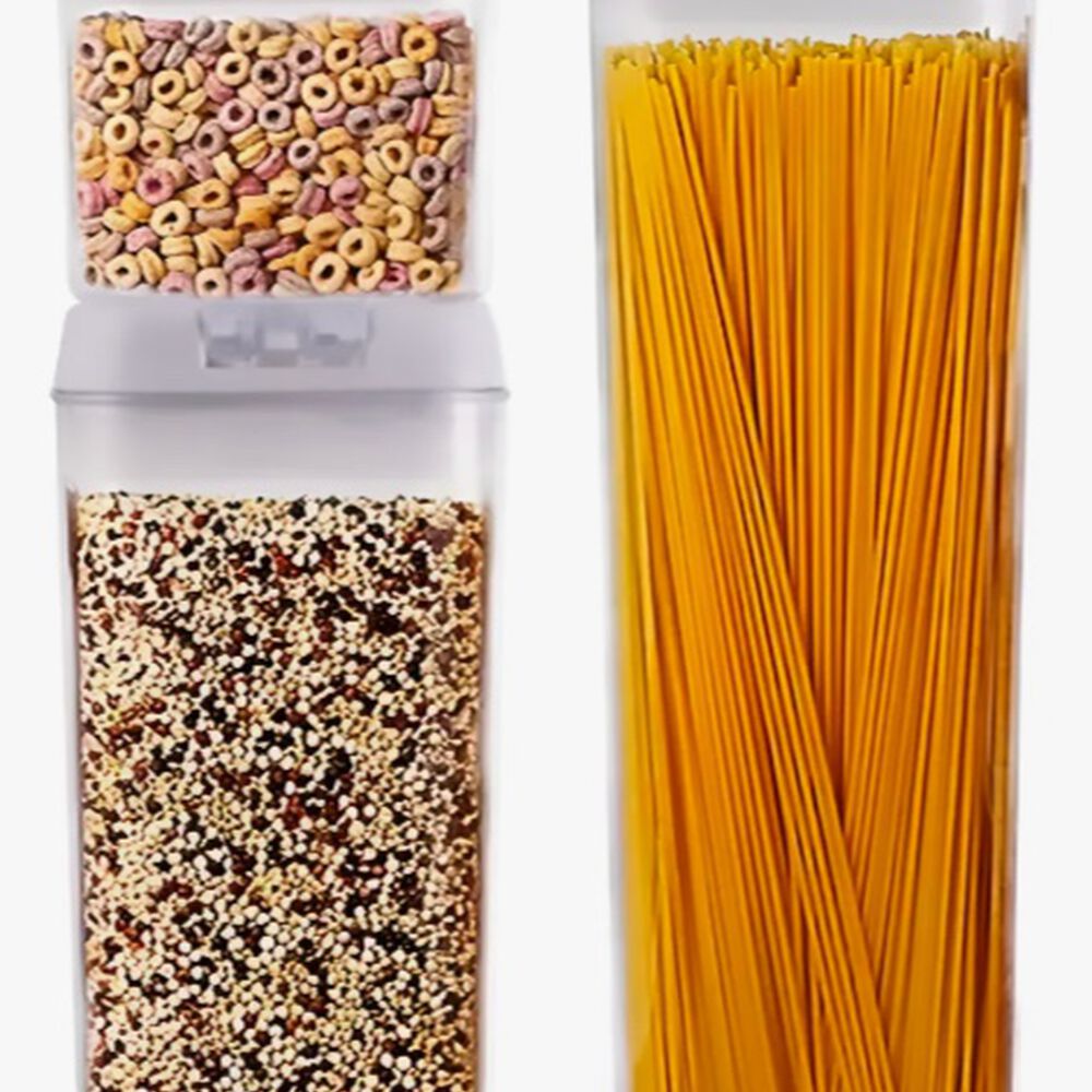 Set 3 Contenedores Transparentes Herm&eacute;ticos Con Tapa image number 0.0