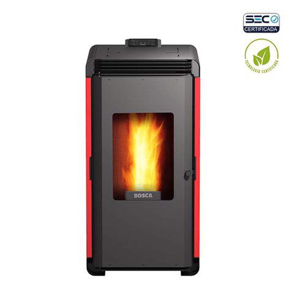 Calefactor Bosca A Pellet Hera + Roja image number 0.0