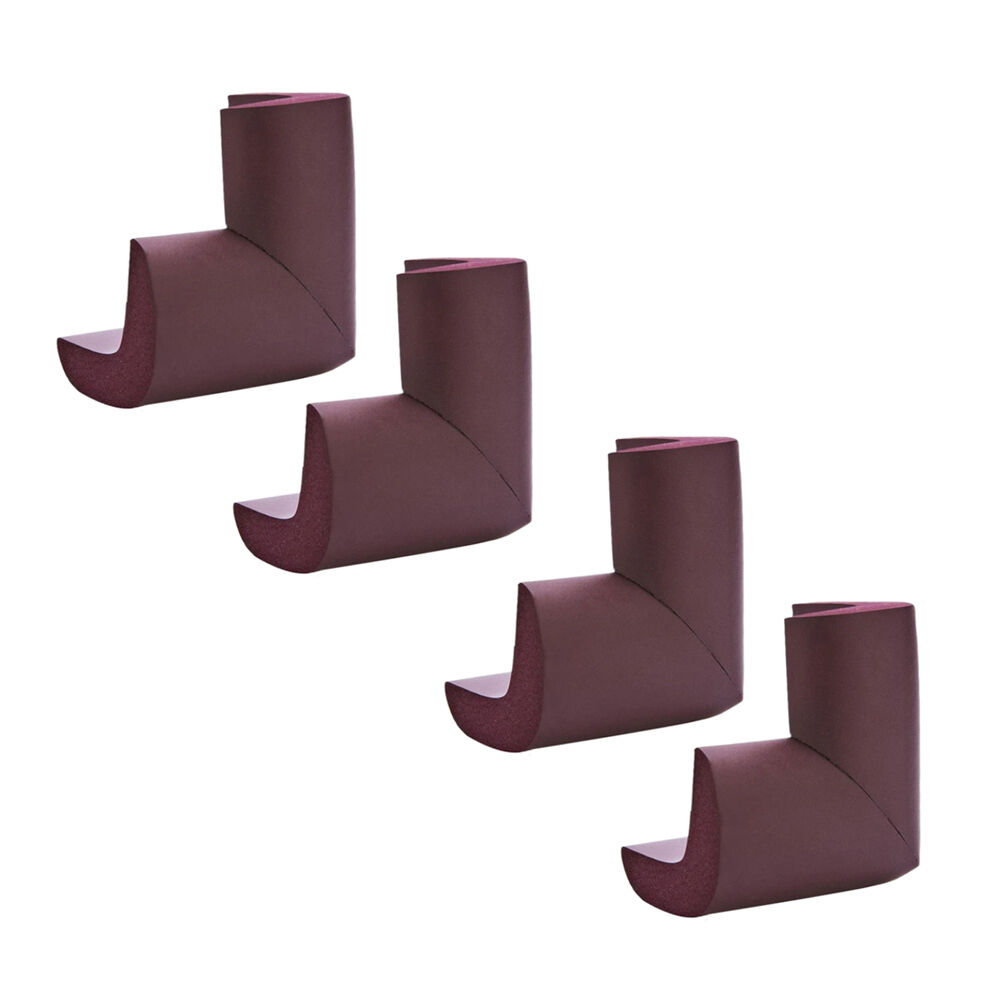 Pack 4 Esquineros Proteccion Bebe Antigolpes Goma Borde Mesa image number 0.0