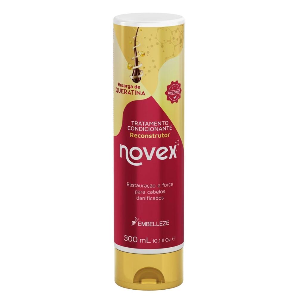 Acondicionador Recarga De Queratina Novex 300ml image number 0.0