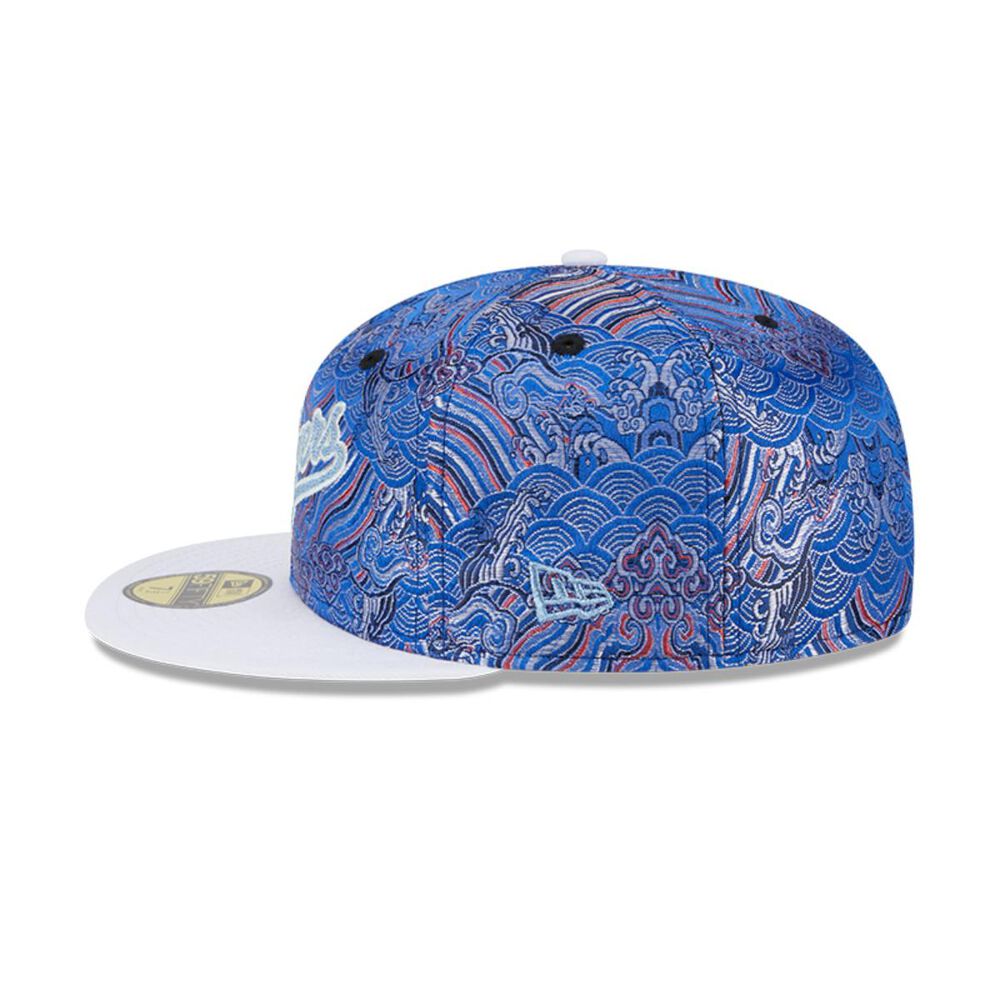 Gorra 59fifty Mlb Los Angeles Dodgers Wave Fill Blue image number 3.0