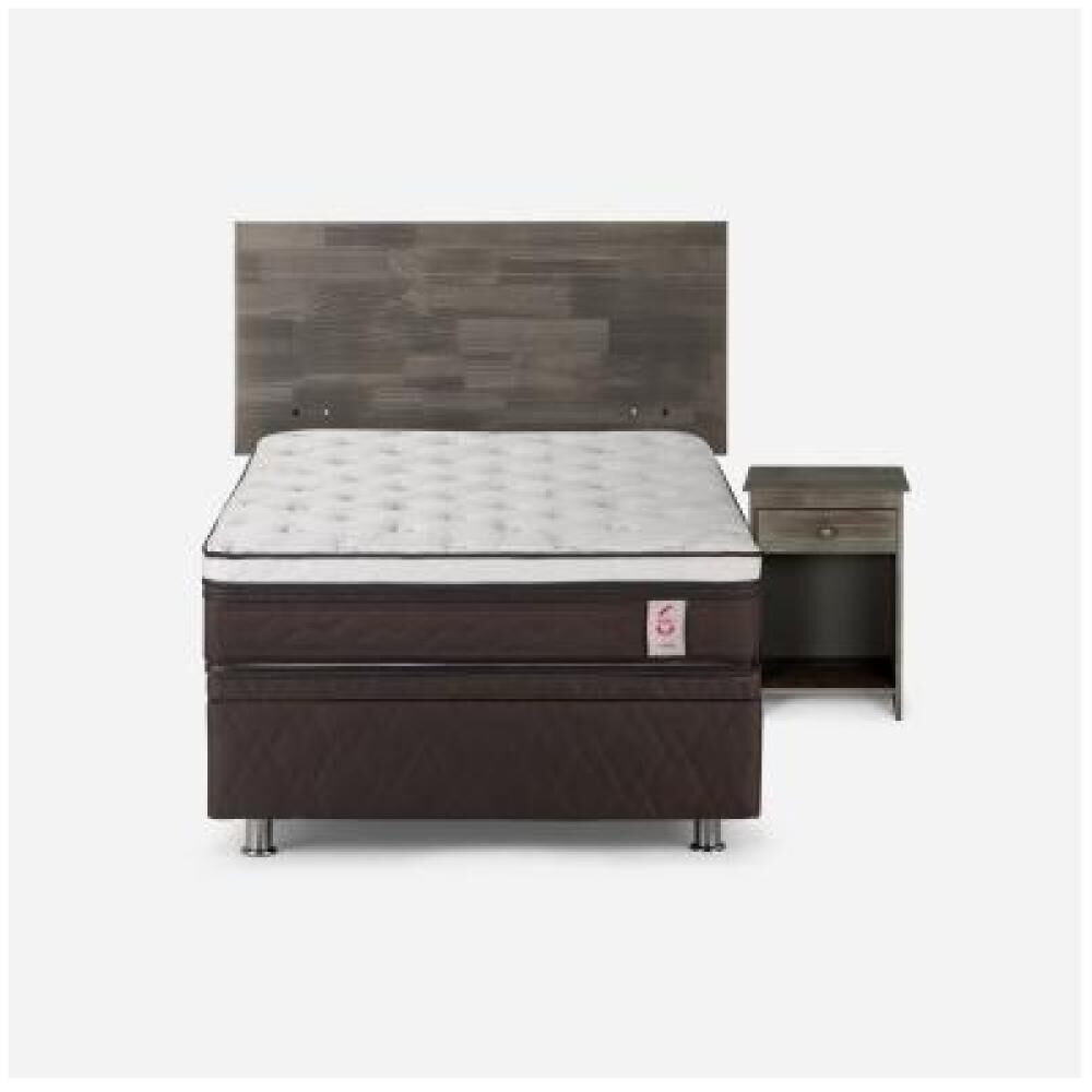 Cama Ba&uacute;l Rosen New Style 6 / 1 Plaza / Base Normal + Set De Maderas image number 5.0