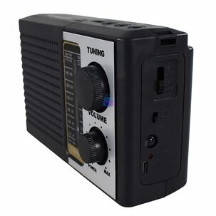 Radio Port&aacute;til Am Fm Sw Usb Tf Recargable - Ps
