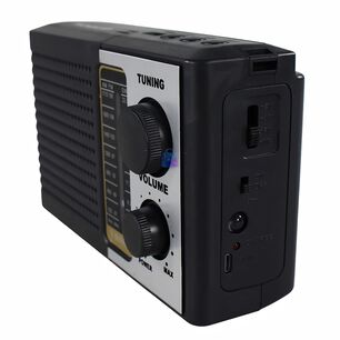 Radio Port&aacute;til Am Fm Sw Usb Tf Recargable - Ps