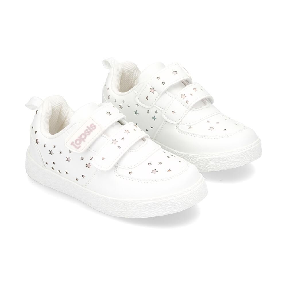 Zapatilla Infantil Niña Topsis White image number 1.0