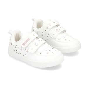 Zapatilla Infantil Niña Topsis White