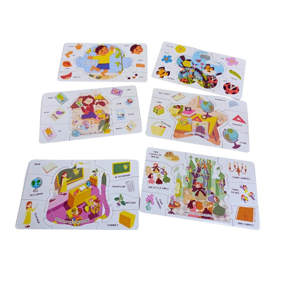 Puzzle Infantil De Insectos 45 Piezas Educativo image number 1.0