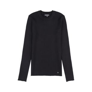 Sweater Rayas Manga Larga Cuello Redondo Mujer Kimera
