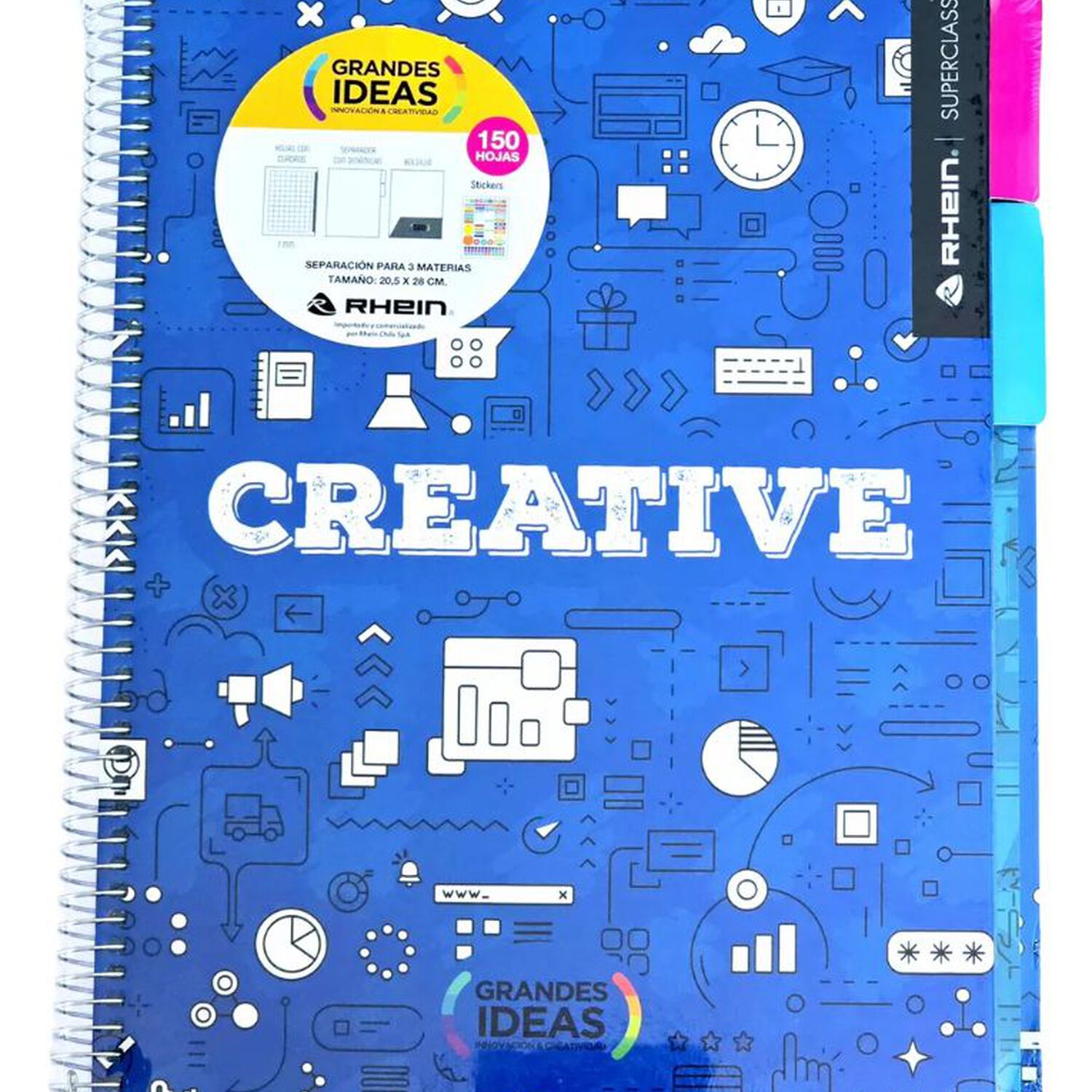 Cuaderno Grandes Ideas Carta 150 Hjs Rhein image number 1.0