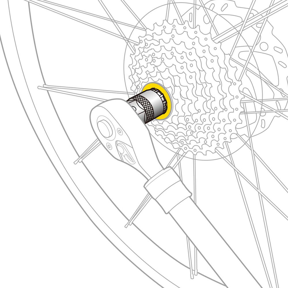 Herramienta Topeak Extractor Pi&ntilde;on Shimano Sram image number 4.0