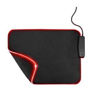 Mouse Pad Gamer Trust Glide L Rgb Con Hub Usb 4 Puertos