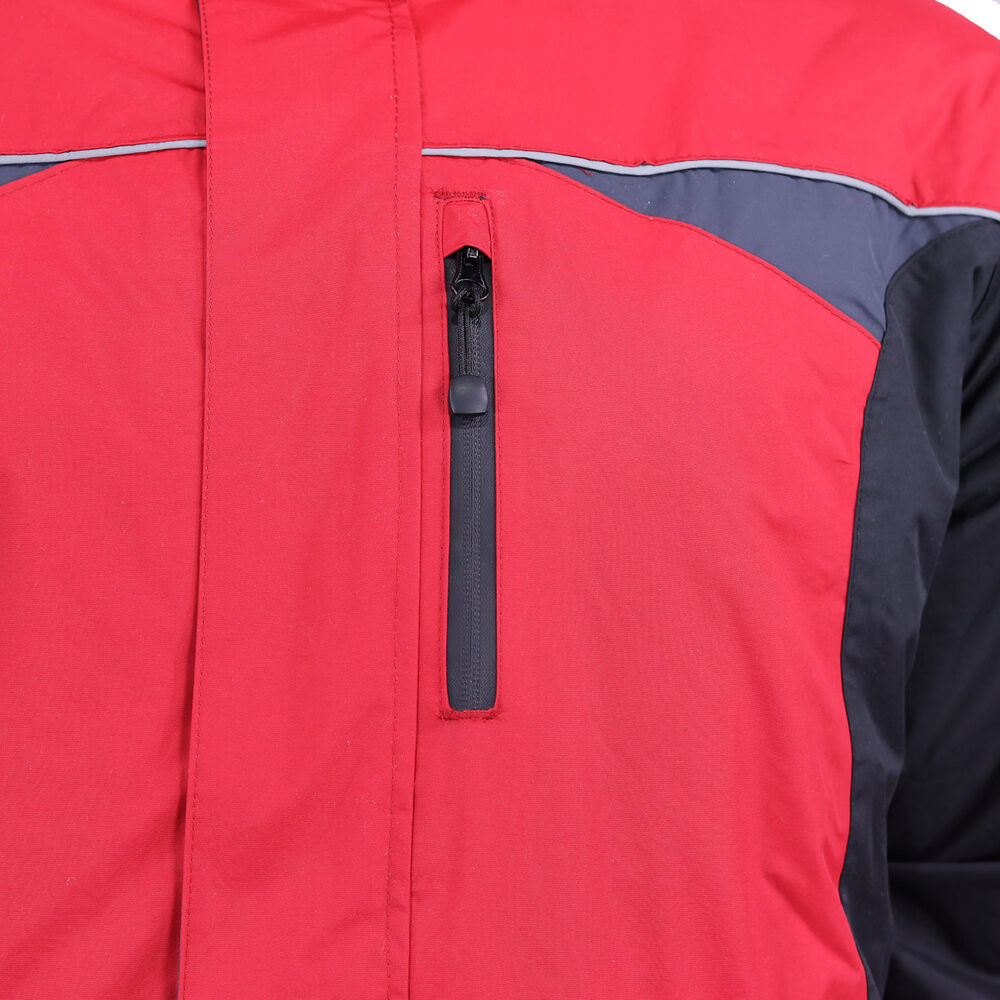 Parka Hombre 3 En 1 Rojo/negro Z-0400 image number 9.0