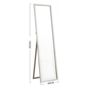 Espejo Cuerpo Entero 150x40cm Base Plegable Estilo Japones