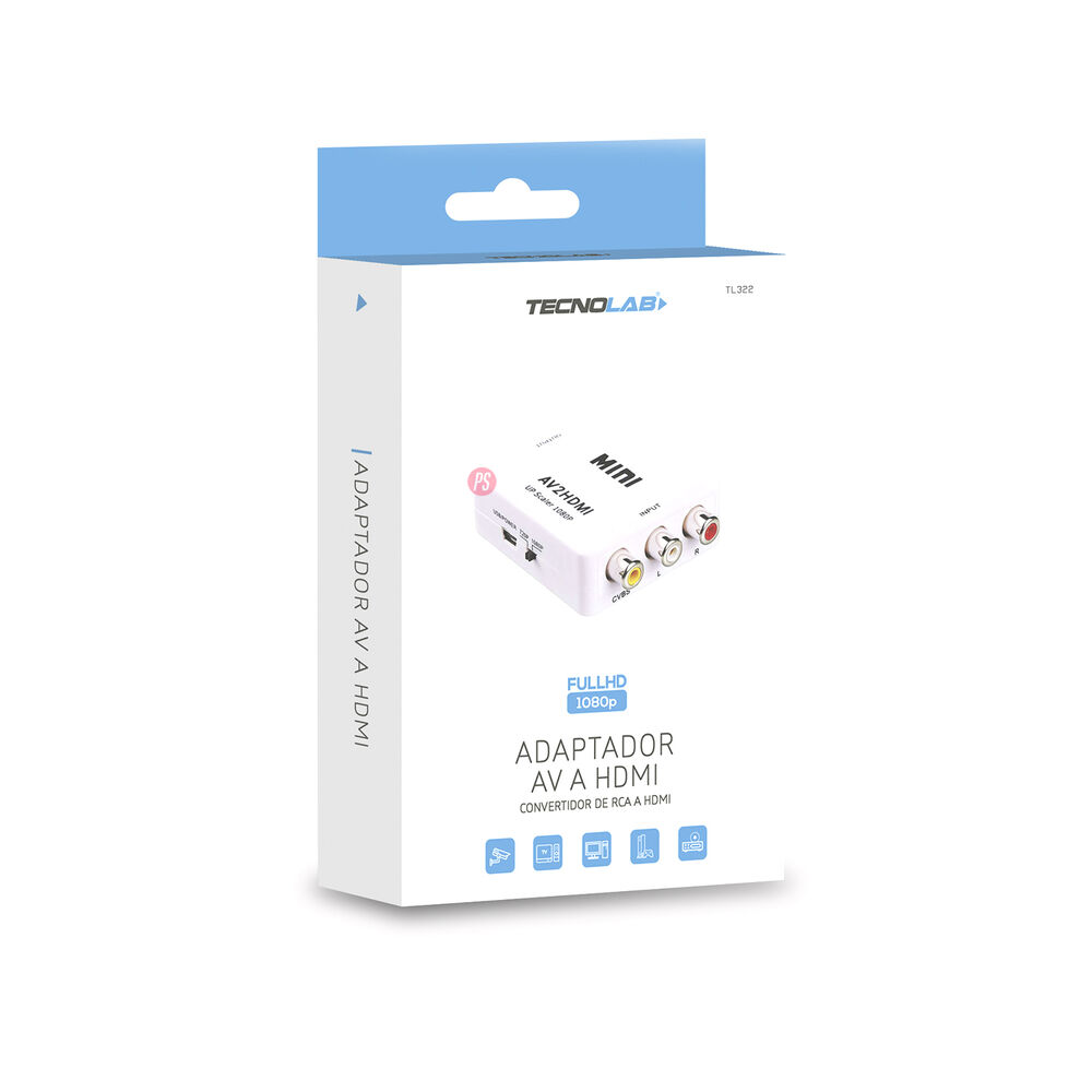 Convertidor Hdmi A Av Rca S-video - Ps image number 1.0