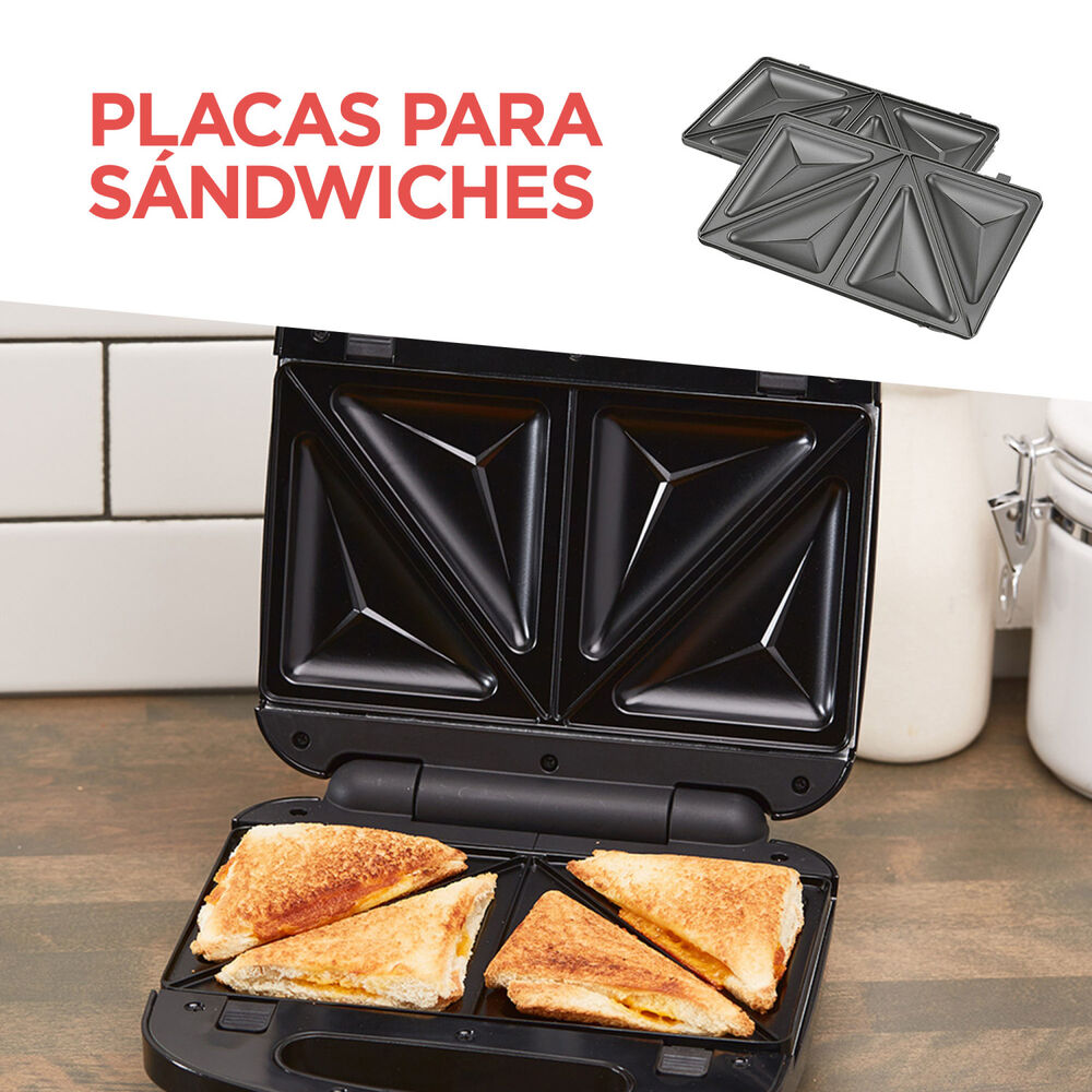 Sandwicherra - Parrilla - Waflera Black+decker 3 En 1 image number 9.0