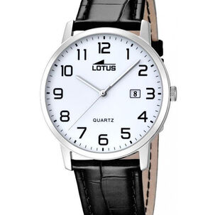 Reloj 18239/1 Lotus Blanco Hombre Correa Clasico