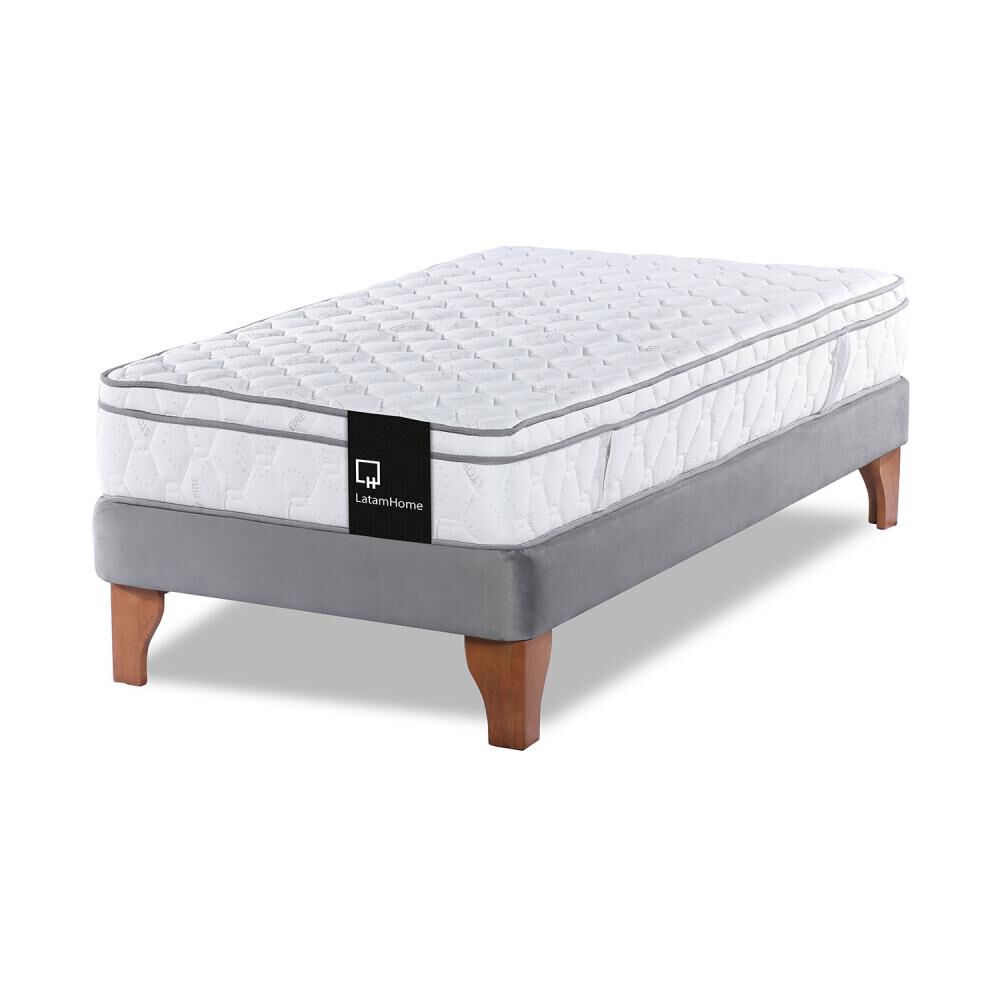 Cama Europea Latam Home Zen Top / 1.5 Plazas / Base Normal image number 0.0