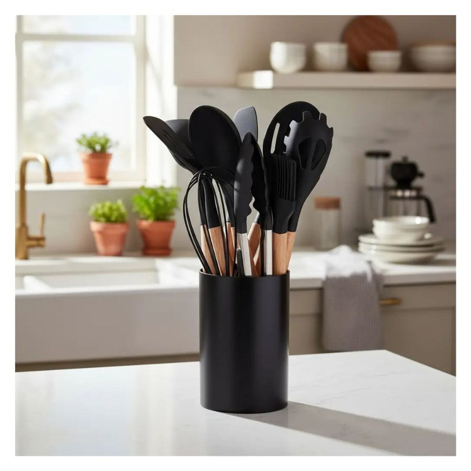 Juego De Utensilios De Cocina Silicona Antiadherente 12pcs image number 5.0