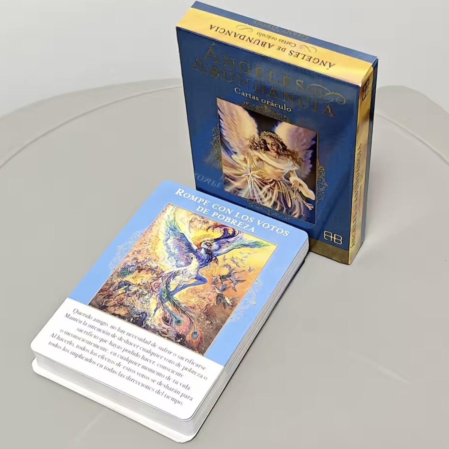 Oraculo Cartas Angeles De Abundancia En Espanol image number 0.0