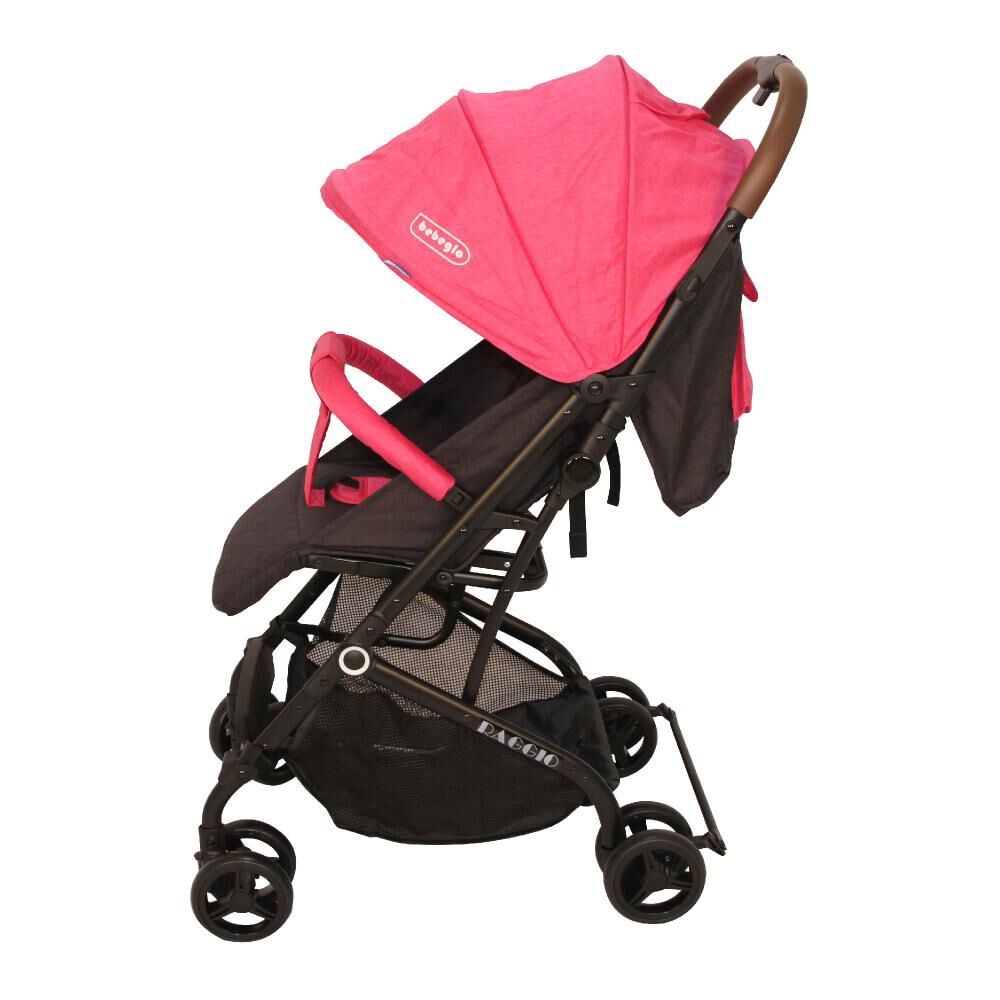 Coche Travel System Compacto Bebeglo RS-13785-2 Fucsia image number 2.0