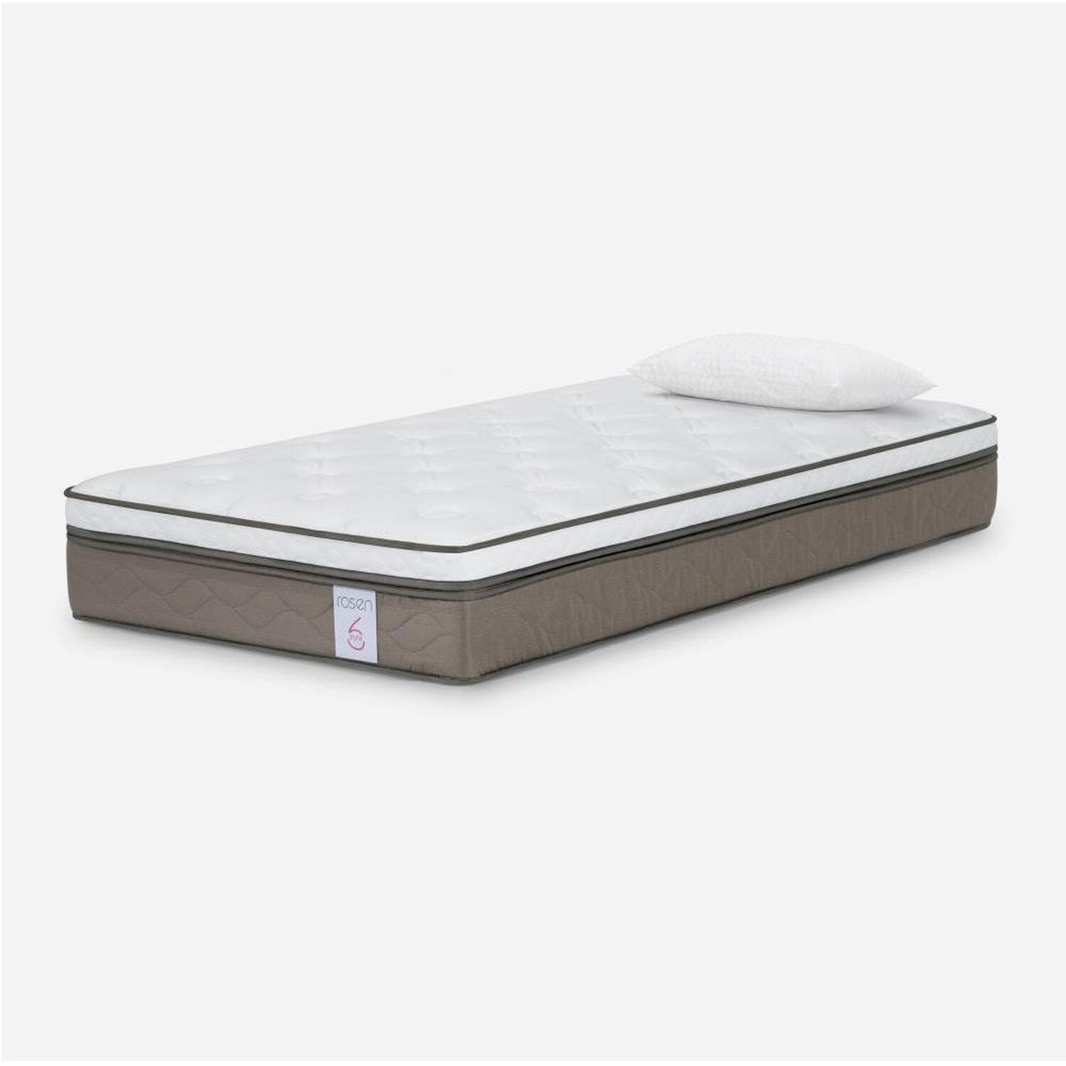 Colchon Rosen New Style 6 / 1.5 Plazas + Almohada image number 1.0