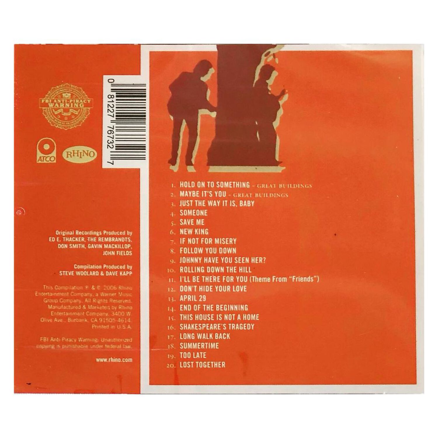 Rembrandts - Greatest Hits | Cd image number 1.0