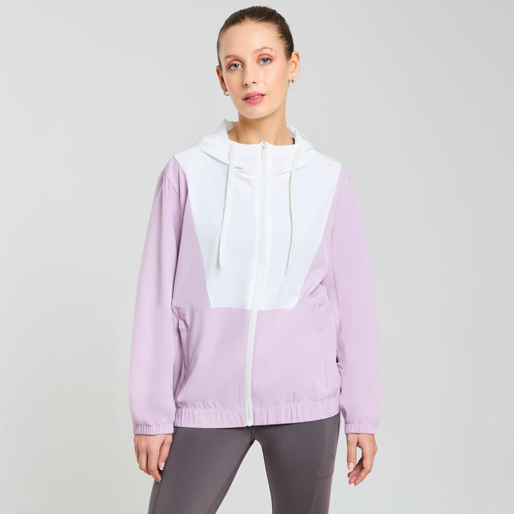 Chaqueta Deportiva Cuello Alto Con Capucha Mujer Wetland image number 0.0