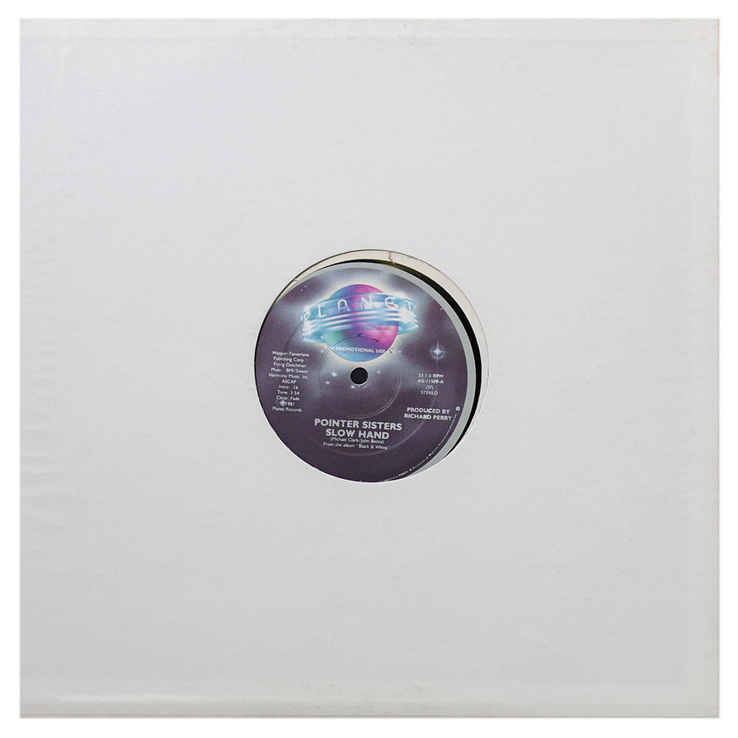 Pointer Sisters - Slow Hand | 12" Maxi Single Usado image number 1.0