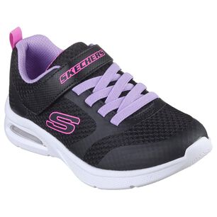 Zapatilla Infantil Ni&ntilde;a Skechers Microspec Max - Racer Gal Negro