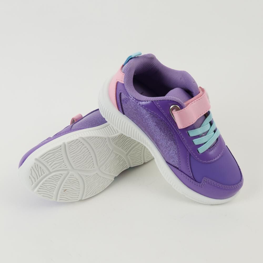 Zapatilla Infantil Niña Disney Lila image number 2.0
