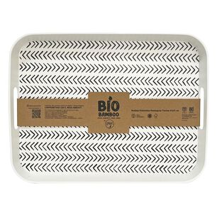 Bandeja Biobamboo Flechas 41x31 Cm Decogreen