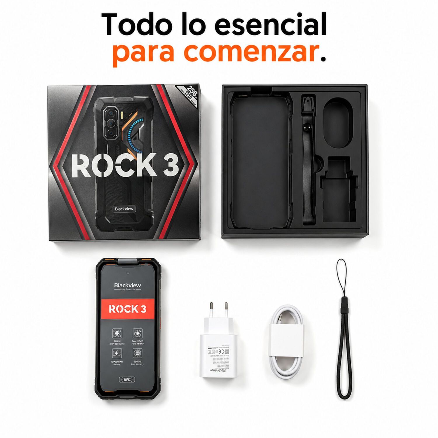 Blackview Rock 3 | Celular Rugged Con C&aacute;mara T&eacute;rmica image number 9.0