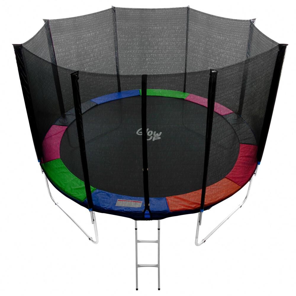 Cama El&aacute;stica  /3,66 mt Malla + Escalera Glowup Diametro 320 Cm image number 2.0