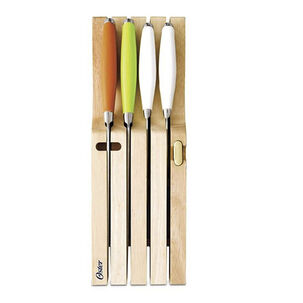 Set cuchillos mango silicona 5 piezas chef - Oster