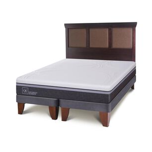Cama Europea Cic Ortopedic Advance / King / Base Dividida + Respaldo